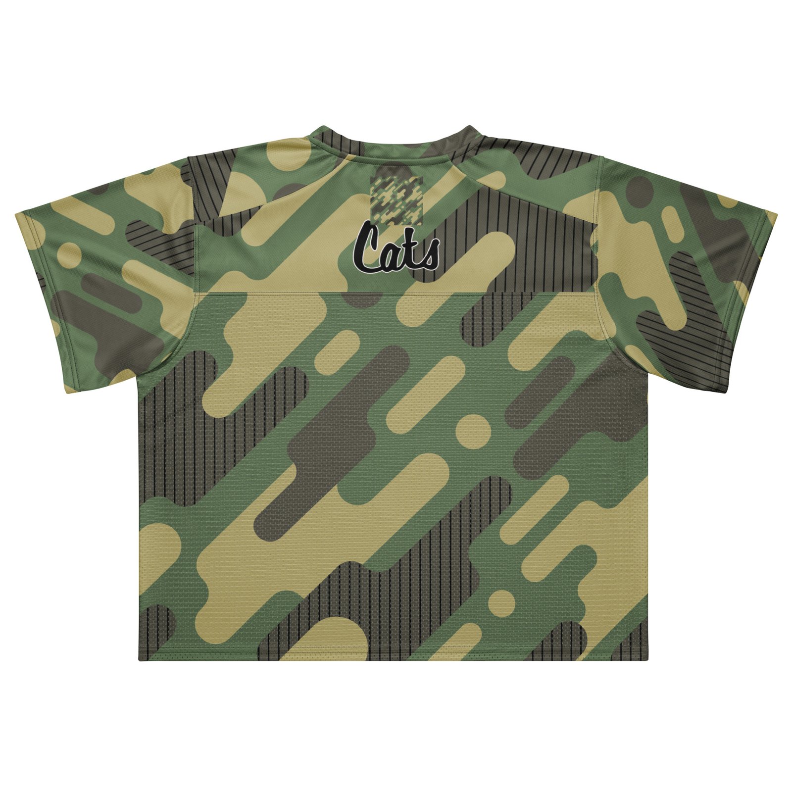 Springwood Wildcats Digi Camo Boxy Football Jersey - Image 3