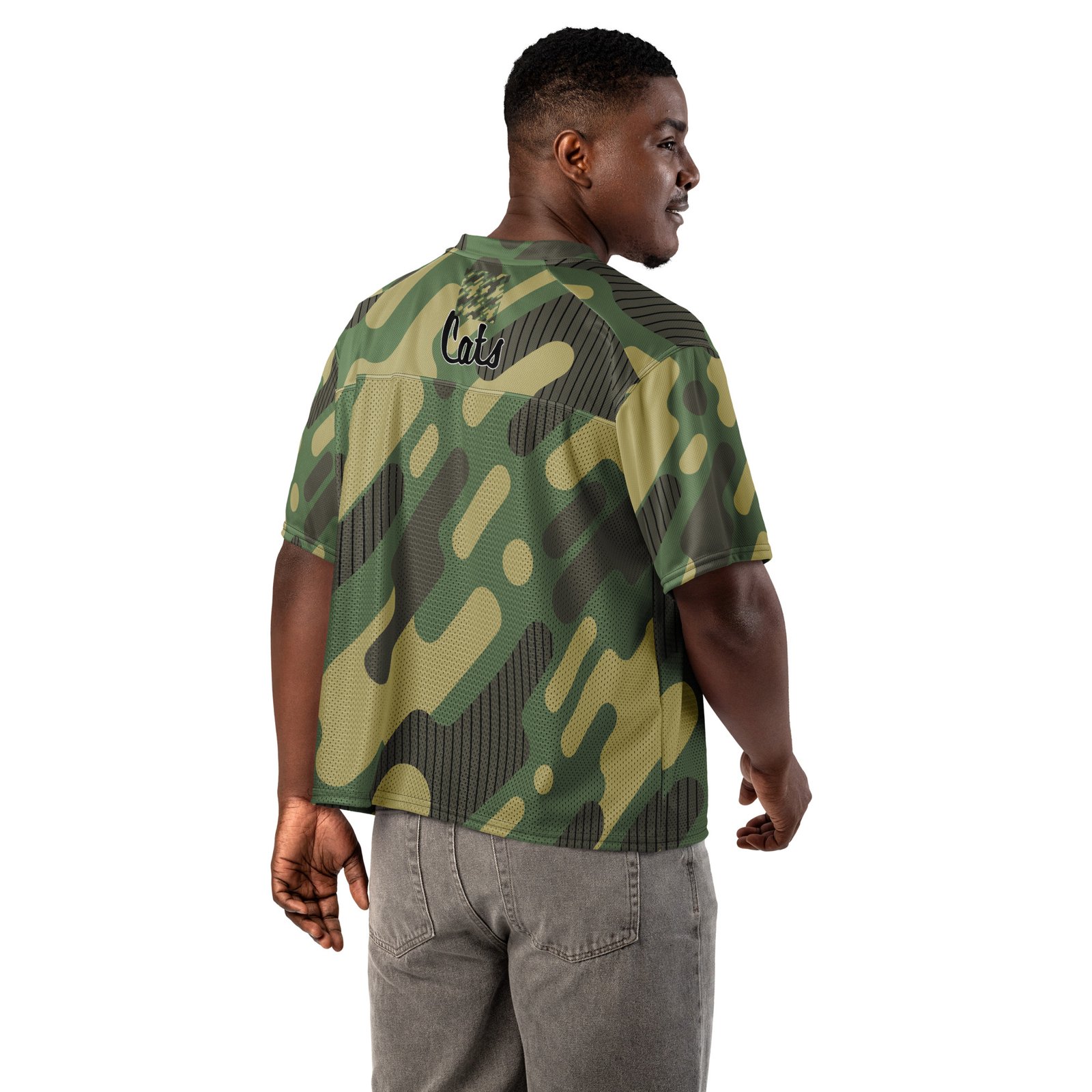 Springwood Wildcats Digi Camo Boxy Football Jersey - Image 5
