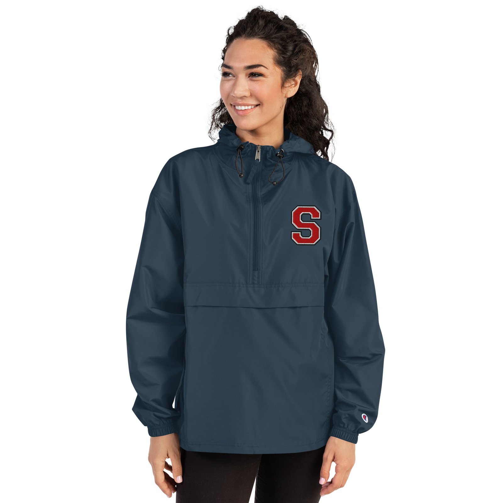 Springwood Embroidered Champion Packable Jacket - Image 4