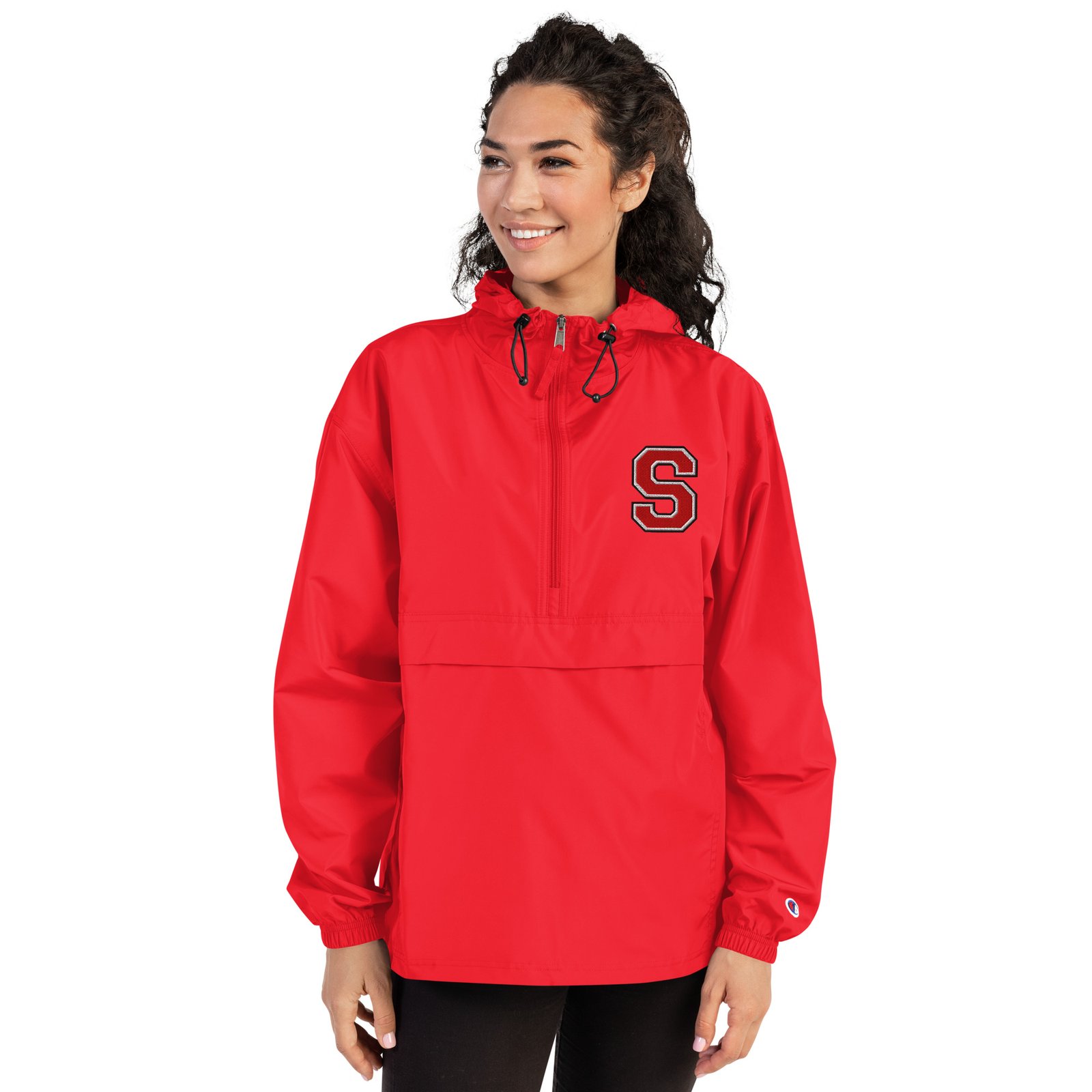 Springwood Embroidered Champion Packable Jacket - Image 6